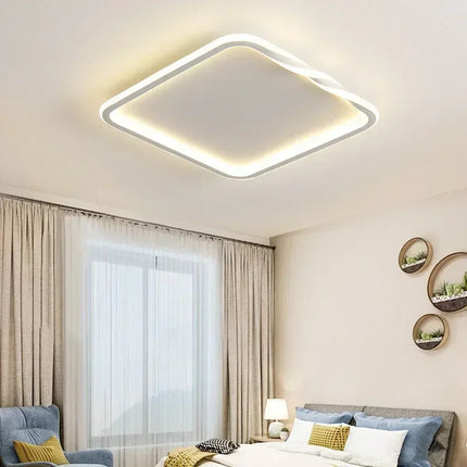 plafonnier moderne à leds pour décoration intérieure élégante