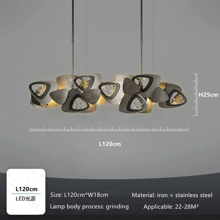 Lustre suspension créatif style postmoderne en forme de coquille — LZ4X9P2
