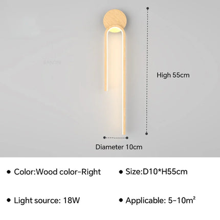 Applique murale LED au design moderne pour décoration intérieure élégante — LZ4X9T2