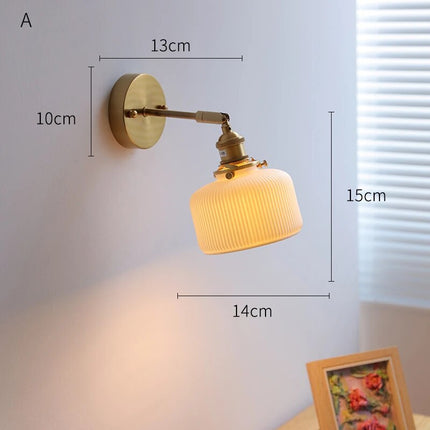 Applique murale LED style nordique japonais — LZ4X9Q2F