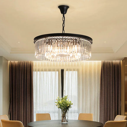 Lustre en cristal de luxe style italien pour intérieur — LZ4X9M