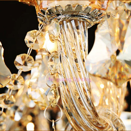 Lustre en cristal lumineux pour décoration moderne et élégante — LZ4X9P