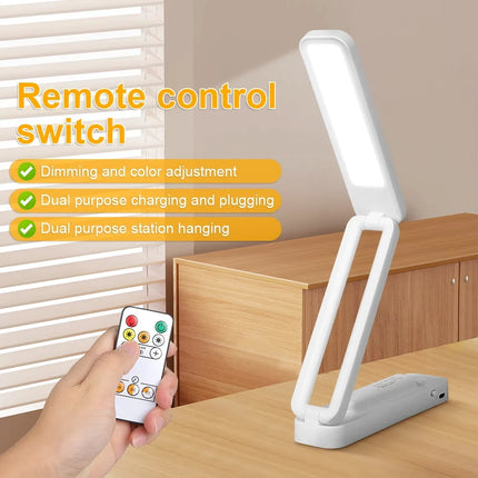 Lampe de bureau tactile pliable à intensité variable avec télécommande — LZ4X9P