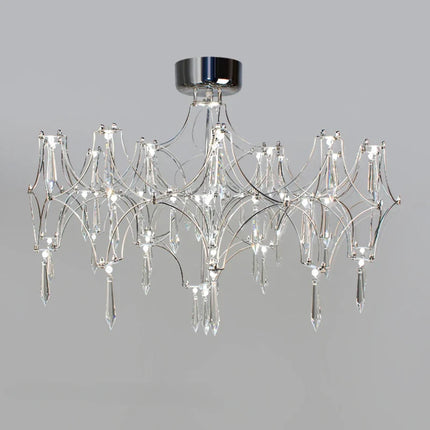 Lustre moderne en cristal pour intérieur élégant — LZ4Q7M2