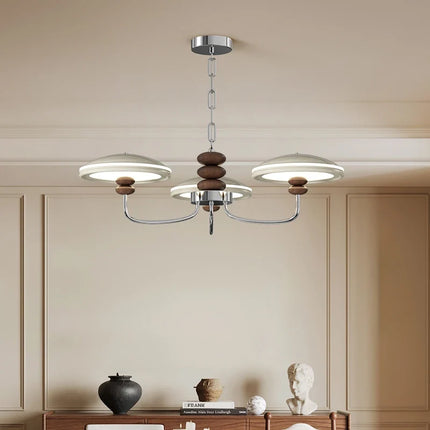 Lustre rétro haut de gamme en coque d'œuf style médiéval américain — LZ4X9J
