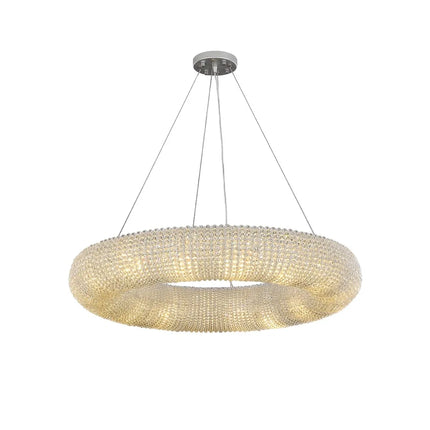 Lustre suspension moderne en cristal pour salon — LZ4X9P2