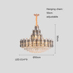 50cm / Lumière chaude