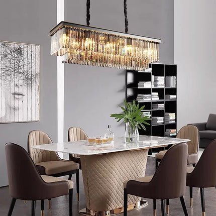 Lustre en cristal de luxe style italien pour intérieur — LZ4X9M