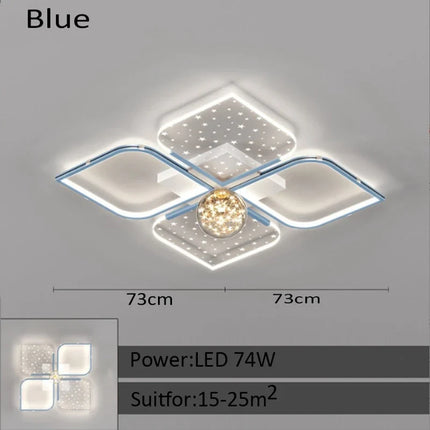 Plafonnier LED luxueux pour éclairage intérieur moderne — LZ4Q9X2
