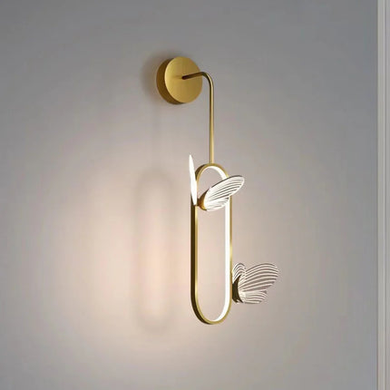 Applique murale LED papillon style nordique pour décoration intérieure — LZ4M7Q9