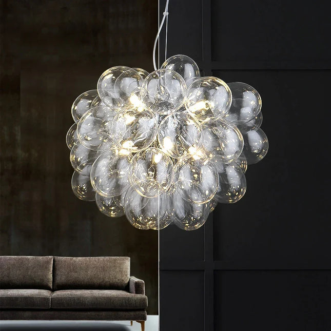Lustre suspension moderne Moonriver en verre pour décoration — LZ4QJ7