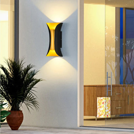 Applique murale LED étanche en aluminium pour extérieur moderne — LZ4X9P2