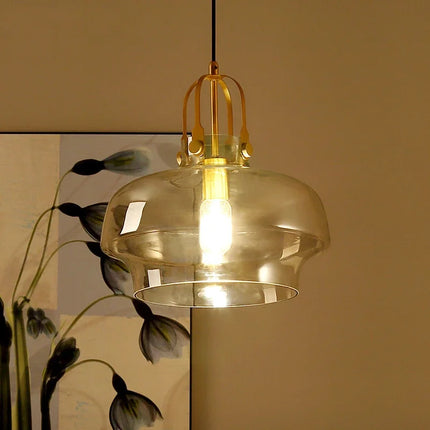 Suspension nordique en verre pour décoration intérieure moderne — LZ4X9T