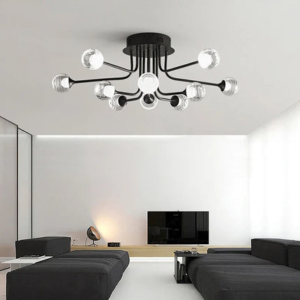 Lustre suspension créatif pour décoration moderne et artistique — LZ4X9M