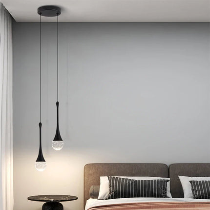 Suspension moderne en cristal design épuré — LZ4X9T