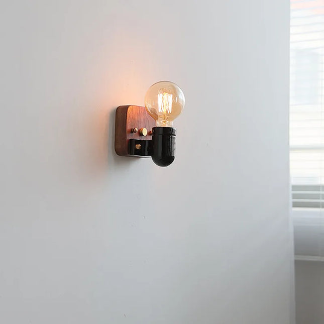 Applique murale LED vintage industrielle en céramique pour décoration — LZ4X9T2