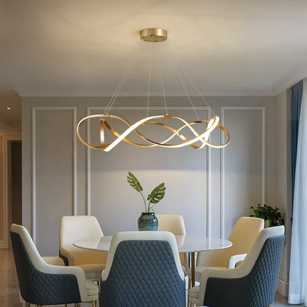 Plafonnier LED contemporain pour décoration intérieure élégante — LZ4X9M2