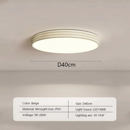 Plafonnier LED au design nordique médiéval pour intérieur — LZ4X9P2