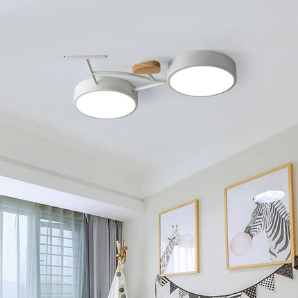 Plafonnier LED au design nordique moderne monté en surface — LZ4X9T2