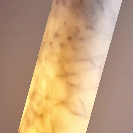 Lustre design wabi-sabi en marbre naturel pour hôtel — LZ4X9P2