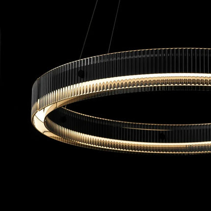 Lustre LED anneau design nordique italien moderne — LZ4X9P