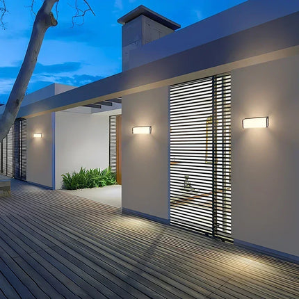 Applique murale LED étanche extérieure IP65 éclairage extérieur LED moderne porche lumières balcon jardin lumières applique extérieure 110V 220V