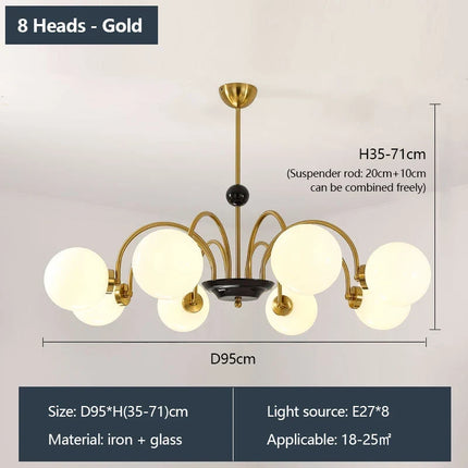 Lustre rétro avec lumière douce et protection oculaire — LZ4F9X2