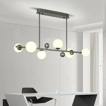Suspension nordique en métal et verre pour intérieur — LZ4X9T