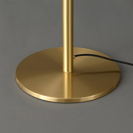 Lampadaire en laiton et cuivre pour lecture et étude — LZ4X9P2