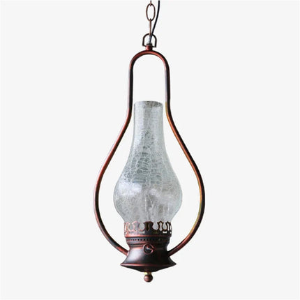 Suspension industrielle rétro en kérosène pour décoration intérieure — LZ4G7T9