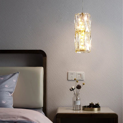 Suspension nordique en acier inoxydable avec cristal décoratif — LZ4X9P