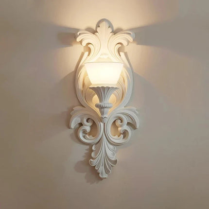 Applique murale sculptée style rétro français décoratif nordique — LZ4D9X2