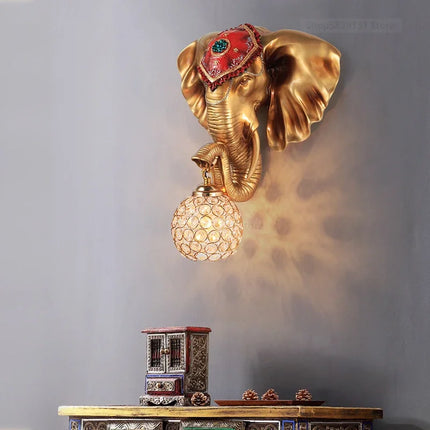 Applique murale LED design éléphant pour décoration moderne — LZ4X9JQ