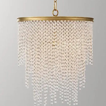 Applique murale design en cristal doré pour intérieur élégant — LZ4P9XJ