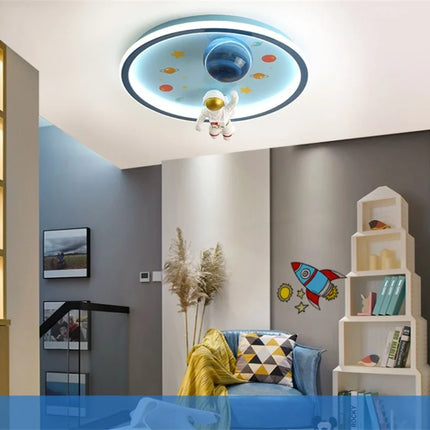 Plafonnier LED moderne design astronaute pour enfant — LZ4X7Q9