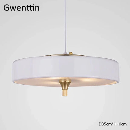 Suspension ronde LED style nordique pour décoration moderne — LZ4X9P