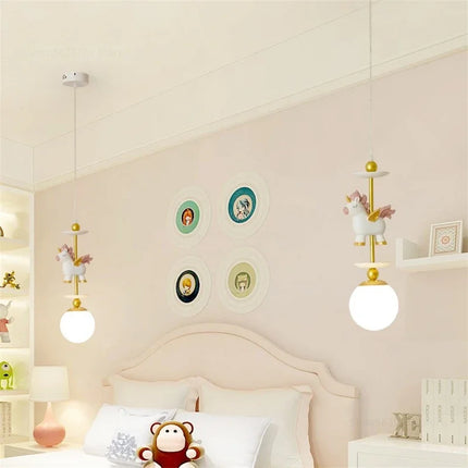 Suspension LED créative style nordique pour chambre enfant — LZ7X9B