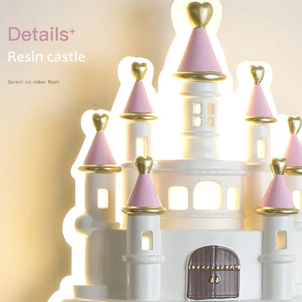 Applique murale LED château dessin animé pour chambre enfant protection yeux — LZ4X9J