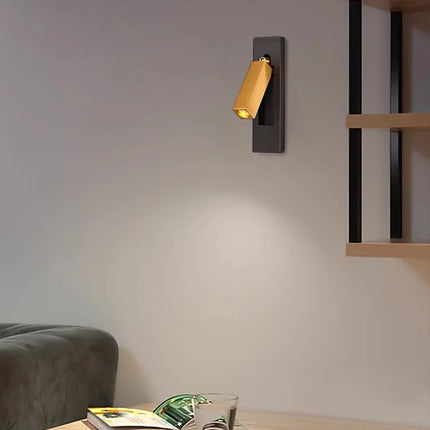 applique murale led rotative avec interrupteur pour lecture