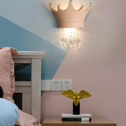 Applique murale couronne nordique en résine pour chambre enfant — LZ4X9T1