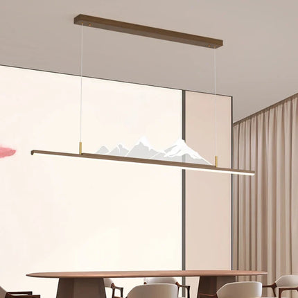 suspension à led moderne pour décoration intérieure élégante