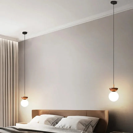 Plafonnier LED décoratif style japonais et design nordique — LZ4X9T2