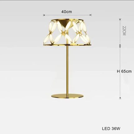 Plafonnier LED minimaliste avec abat-jour fantaisie moderne — LZ4X9QJ2