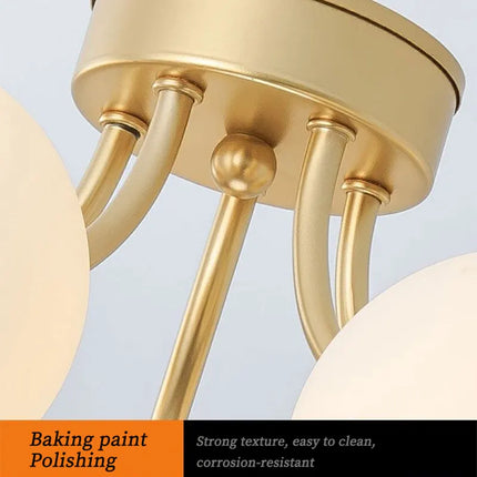 Lustre suspension LED style nordique pour intérieur — LZ4X9Q2