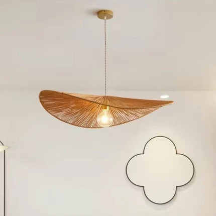 Suspension décorative japonaise en corde de chanvre style rétro — LZ4P7X