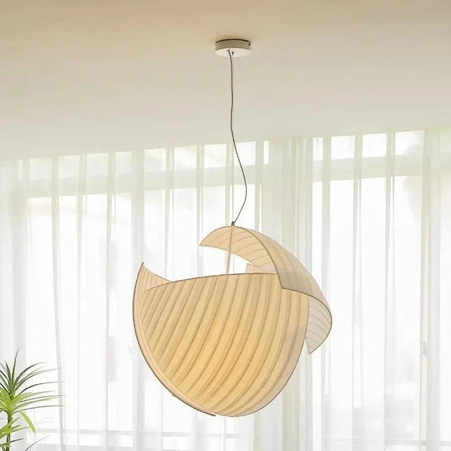 Suspension LED design Japonais Wabi Sabi pour salon et salle à manger — LZ4Q7X9