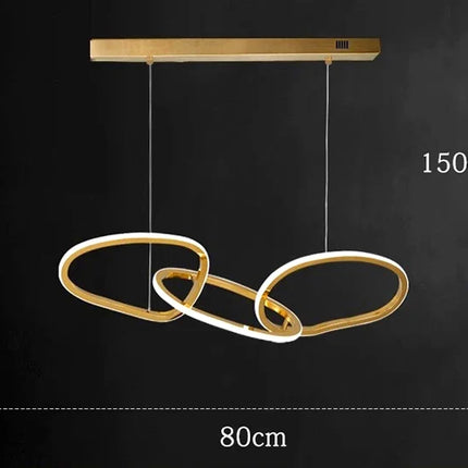 Lustre LED moderne pour salon et salle à manger — LZ4M9X2