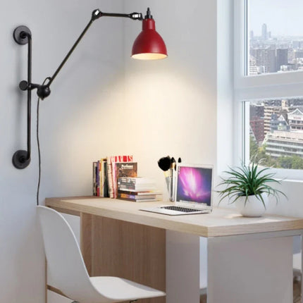 Applique murale industrielle à bras ajustable pour intérieur moderne — LZ4X9P2