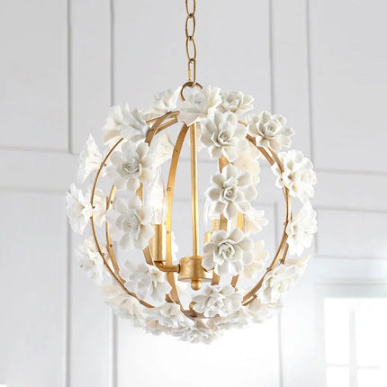 Lustre style empire rétro avec LED intégrée — LZ4X9M