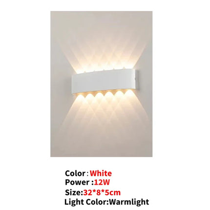 Applique murale LED en aluminium moderne — LZ4FJ9Q